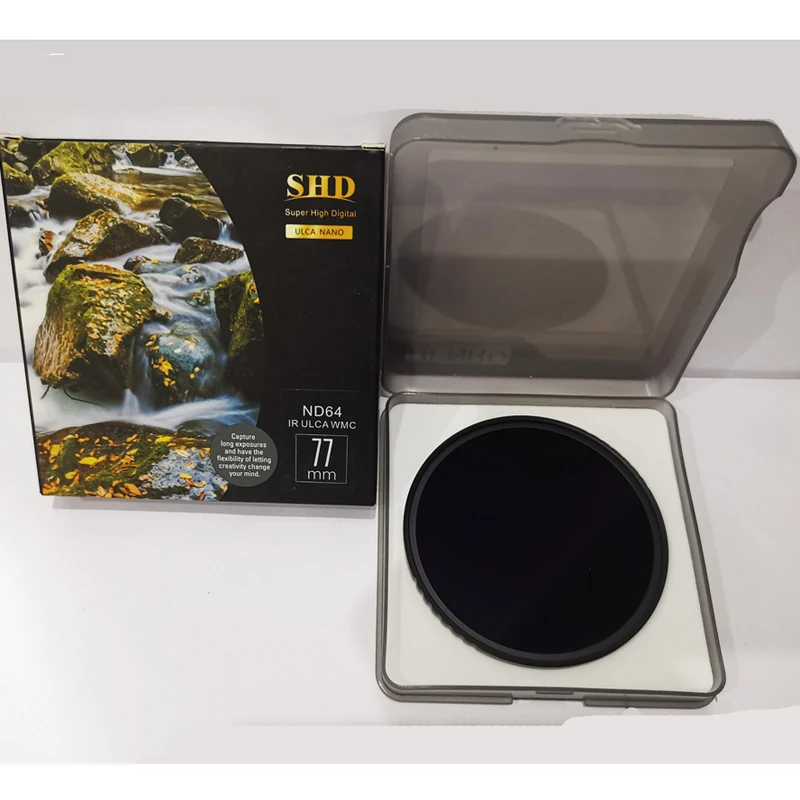 Benro 49 52 55 58 62 67 72 77 82mm SHD ND16 ND32 ND64 ND128 ND256 ND500 ND1000 Circular ND Neutral Density Filter