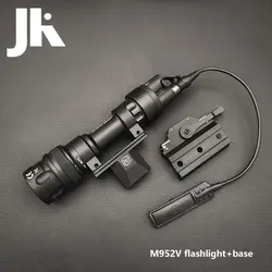 Tactical M952V LED light Scout Flashlight Weapons Lights With M93 QD Mount Waterproof For Rifle Constant Momentary strobe output