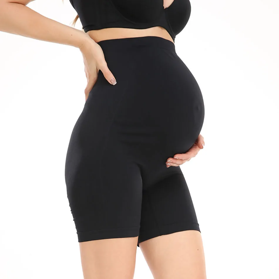 Summer Women's Late Pregnancy High Waist Support Abdominal Safety Pants Comfortable Thin Maternal Underwear Intimates