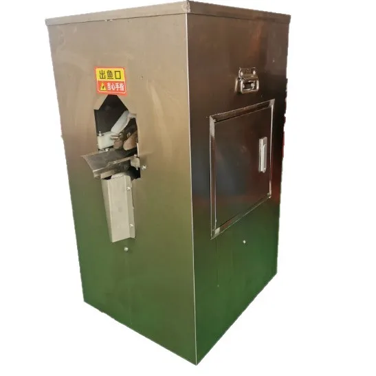 Essential Fish Processing Equipment Automatic Fish Scaler Cutting Machine Fish Killing and Gutting Remover Machine