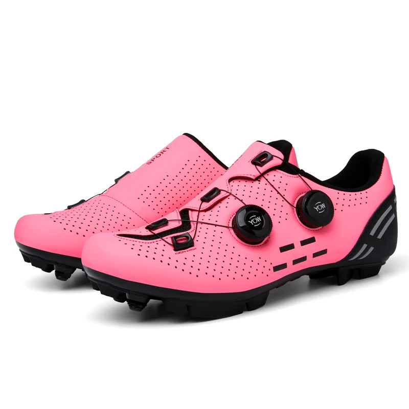 Hochwertige Fahrradschuhe Herren SPD selbstsichernde Rennrad-Sportschuhe Damen MTB Mountain rutschfeste Fahrradschuhe 36-47 – Detail 38