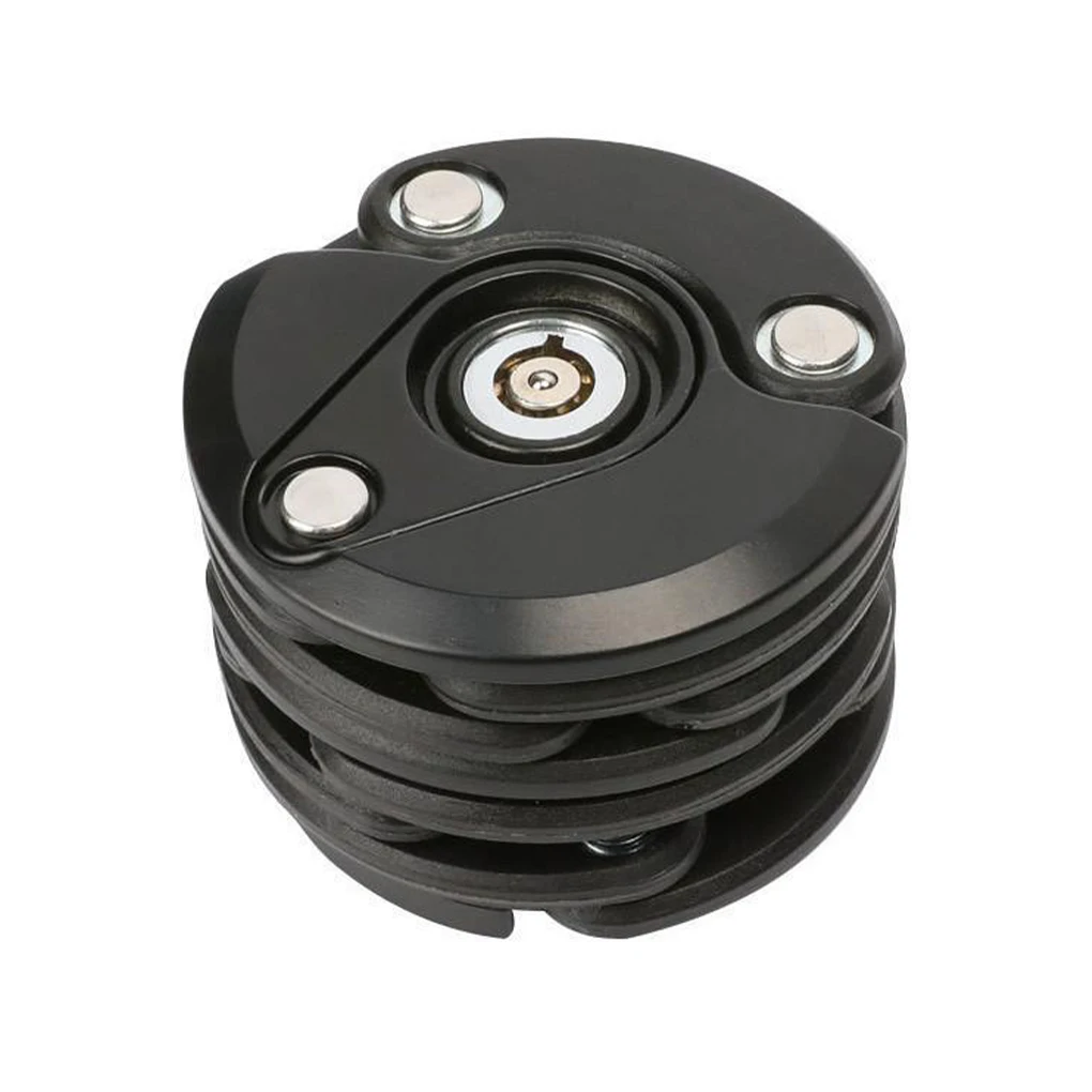 

Велосипедный замок Гамбурга, складной противоугонный портативный велосипедный замок, защитные цепные замки, монтажный кронштейн с комплектом из 3 ключей