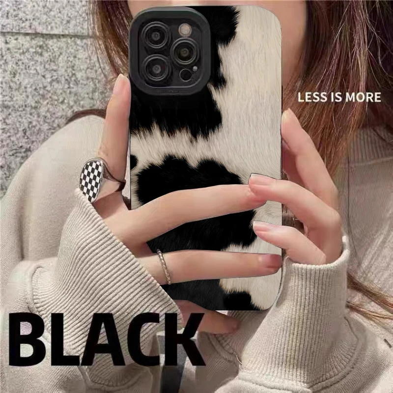 Picture 6: Cow Pattern Phone Case For iPhone 17 Cases iPhone 16 Pro Max 15 14 13 12 11 XS X XR 7 8 Plus 16E 17 Air Shockproof Bumper Cover