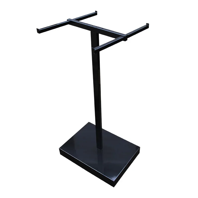 Garment store display rack, sheet metal processing floor-to-ceiling style, hanging hangers on all sides