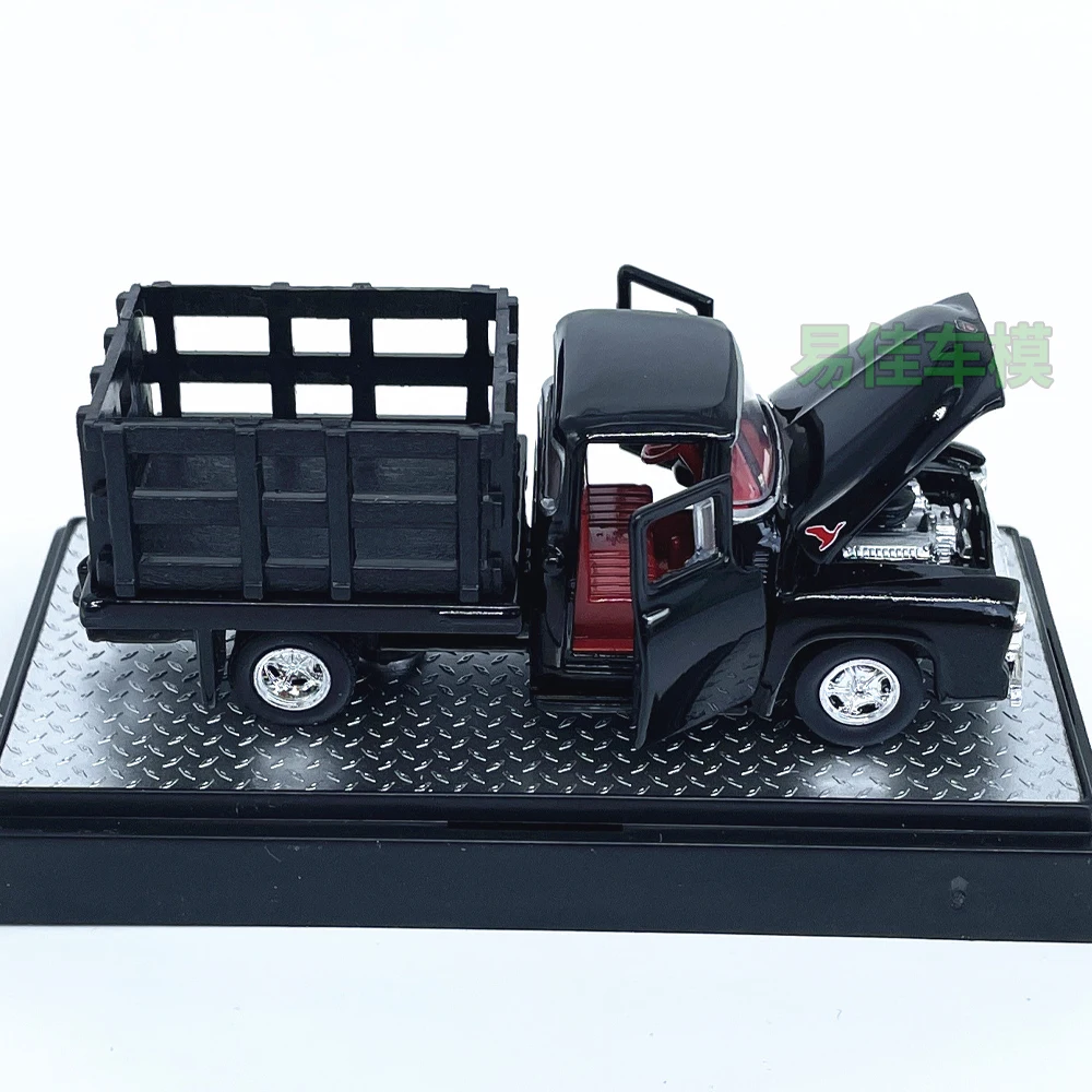 다이캐스트 M2 1:64 스케일 포드 F-100 트럭 시뮬레이션 합금 2025 자동차 모델 수집용 장난감 선물 기념품 디스플레이 장식품