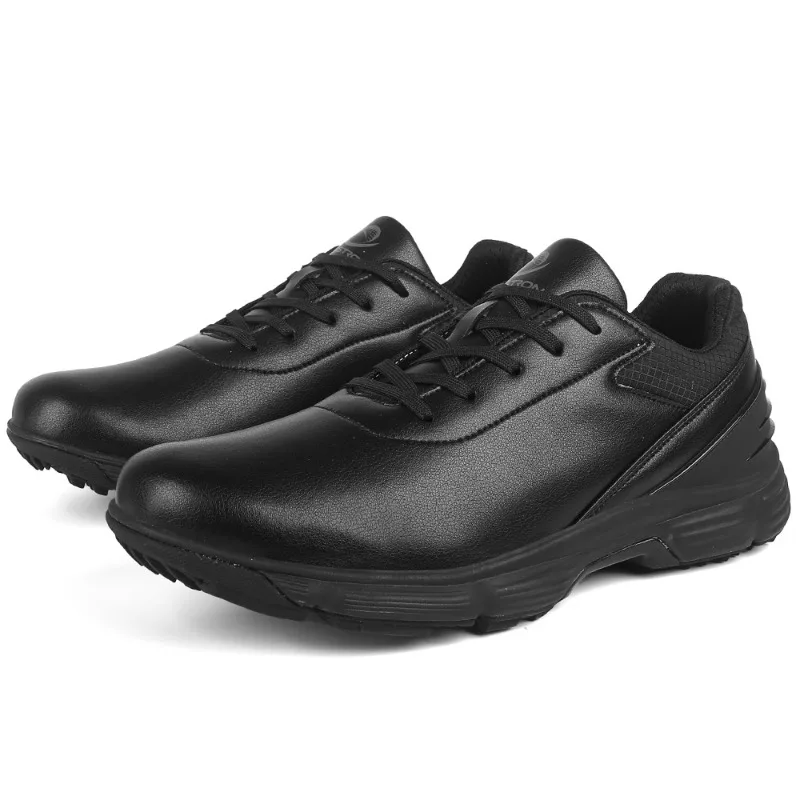 Tamanho grande masculino antiderrapante unhas fixas sapatos de golfe antiderrapante resistente ao desgaste sapatos esportivos ao ar livre à prova dwaterproof água sapatos de treinamento de golfe