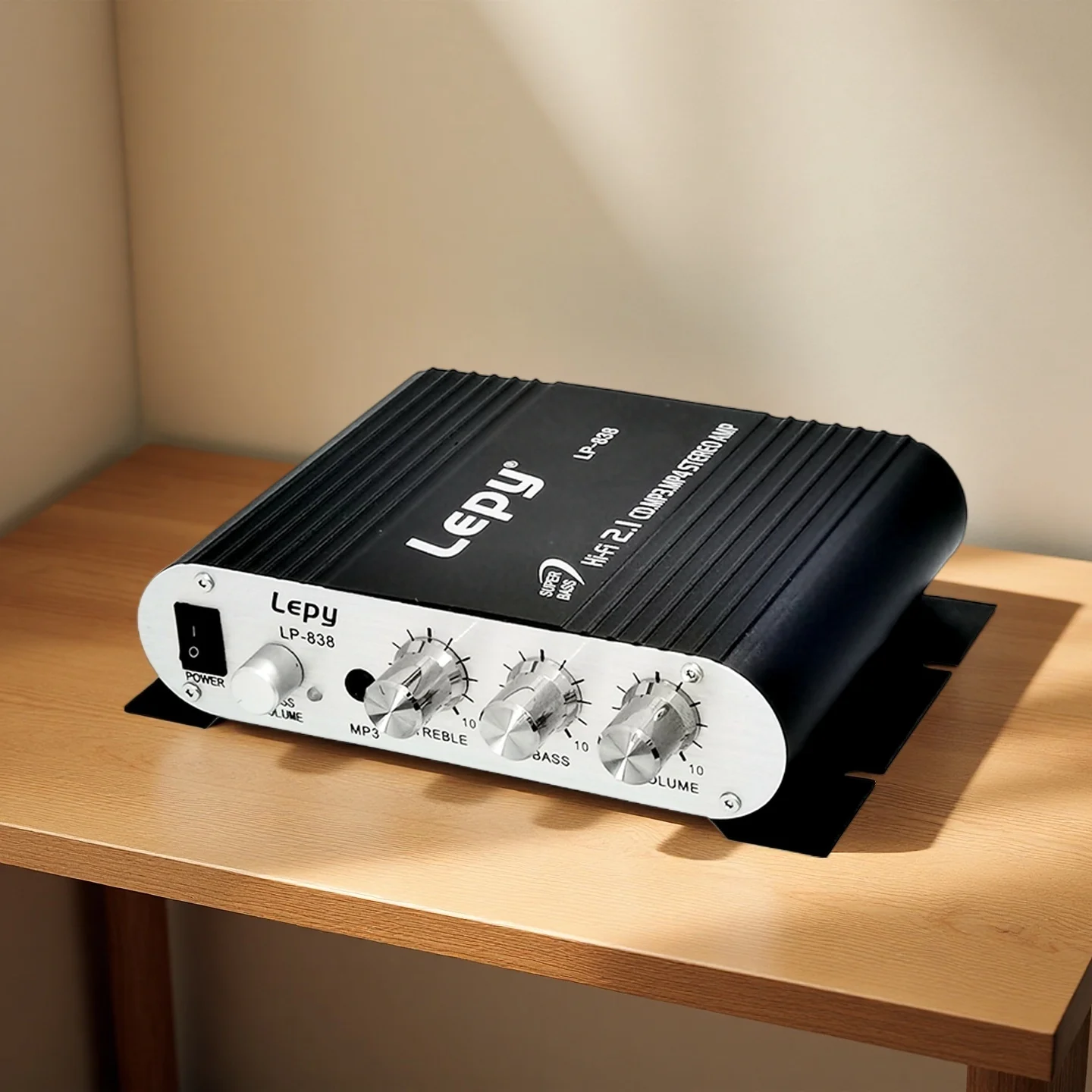 LP838 HIFI Amplifier 12V 2.1 Channel MINI Digital Car Amp Subwoofer Stereo BASS Audio Player For Car Speaker Stereo Auto Sound