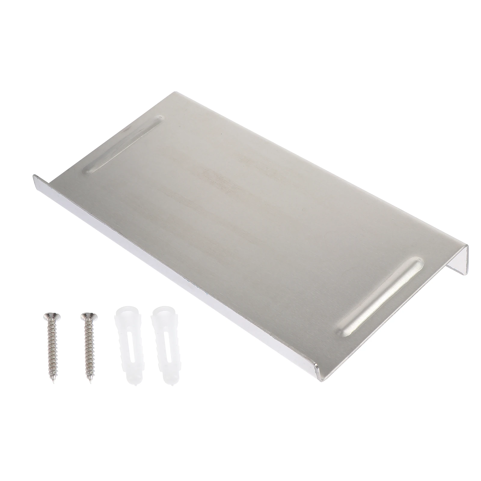 

1 set Stainless Steel Shelf Storage Rack Bathroom Holder Wall Mounted Shelves Novelty Metal Kitchen Supplies Container