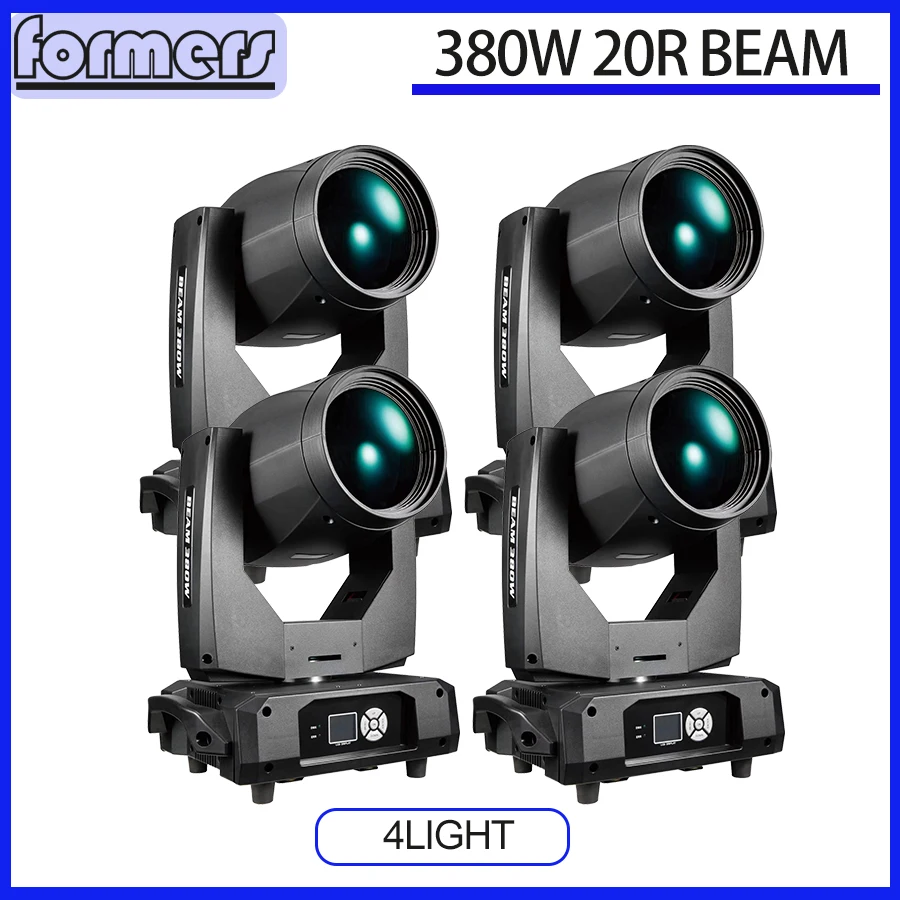 Sharpy Lyre 380w 20R Beam Spot Wash Moving Head Stage DJ Lighting Club Disco Professional Wedding Effect Stage Lights