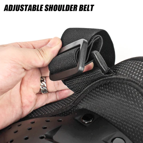 Imagen 2 del producto Armadura corporal para motocicleta, equipo de protección para conducción al aire libre, chaleco de protección para el pecho y la espalda para adultos, para Motocross, esquí y patinaje