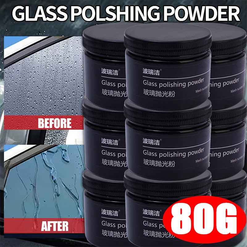 Car Glass Polish Cerium Oxide Powder Car Window Polishing Mirrors Powder Powder Glass Remove Composite Rare Repair Tools