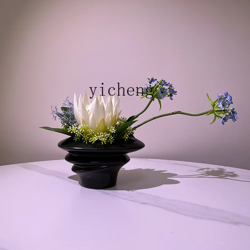 ZYA Hotel Homestay Artificial Flower Model Room Sales Office Home Fake Flower Desktop Soft Decoration Ornament
