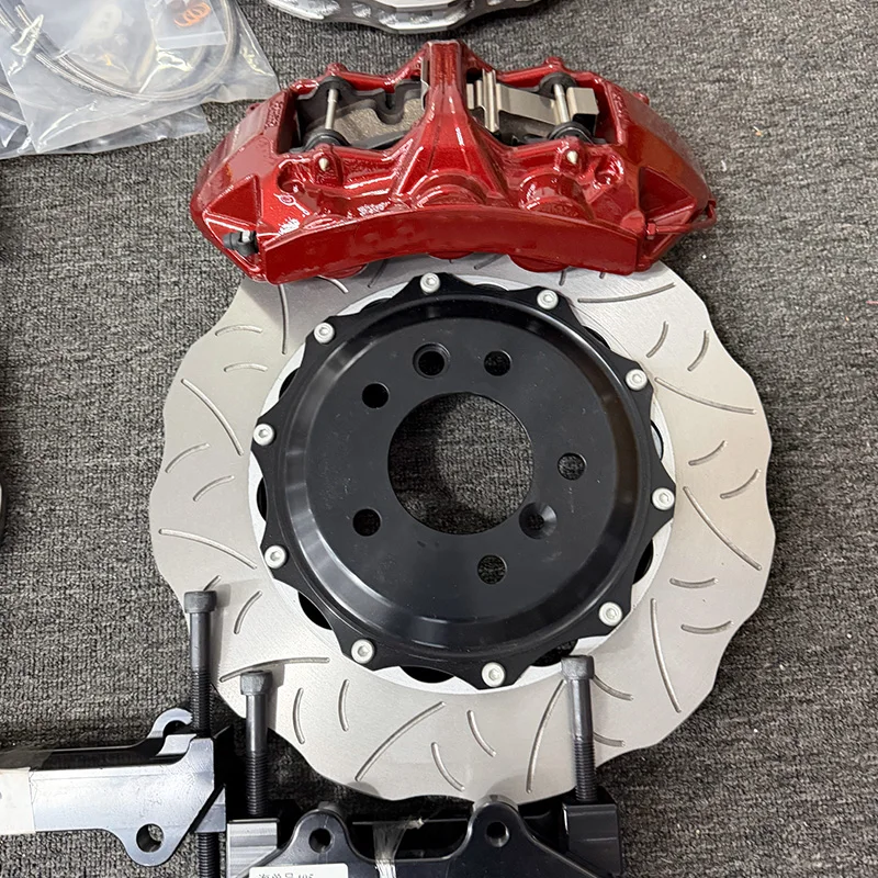 GT6 6Pot GT4 4Pot Big Brake Caliper Kit, Custom Pattern Brake Discs, High Performance Auto Brake Upgrade Parts