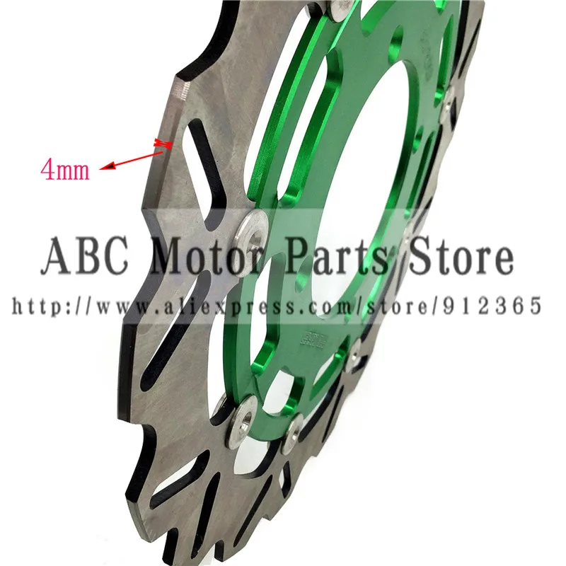 320MM Oversize Front Floating Brake Disc Rotor Plate Fit For   Dirt Pit bike Racing Motorcycle Supermoto