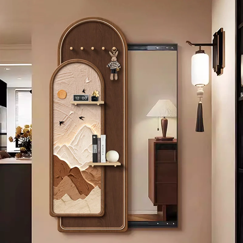 Invisible dressing mirrors, hidden hanging paintings, hidden entrance mirror decorative paintings