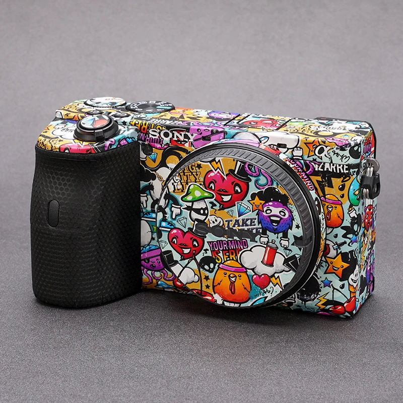 For SONY A6600 Camera Body Sticker Protective Skin DecalVinyl Wrap Film Anti-Scratch Protector Coat