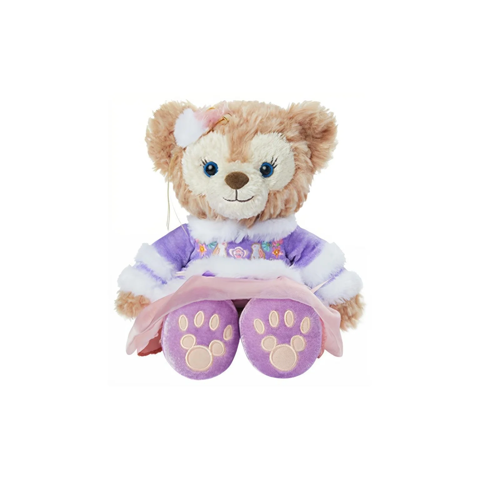 Disney 2023 Duffy And Friends New Year ShellieMay Purple Cute Dolls Plush Doll H19cm Shanghai Disney 400060343237