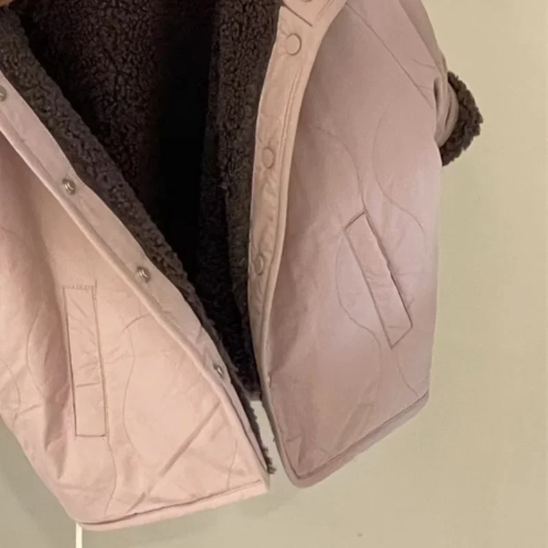 Boys Coat Jacket Cotton Windbreak 2024 Hairy Warm Plus Thicken Spring Autumn High Quality Children's Clothing