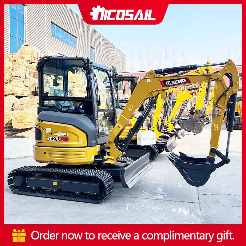 Nicosail OKW30 3.0 Ton Mini Hydraulic Excavator LaiDong Engine 18.4kW for Municipal Engineering