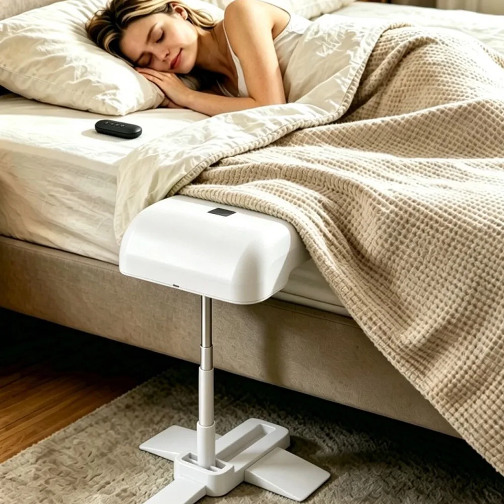 Hot Selling Silent Bed Air Circulator Under Duvet Bed Fan With 5 Adjustable Speed Remote Control Quiet Cooling Air Circulation