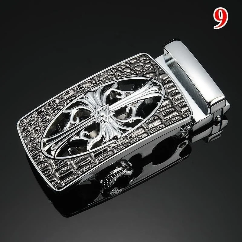 3D Animal Belt Buckle for Men - Cowboy Zinc Alloy Fashion Clasp (leopard/dragon) - 3.5cm Style Buckle - Custom Logo Wholesale