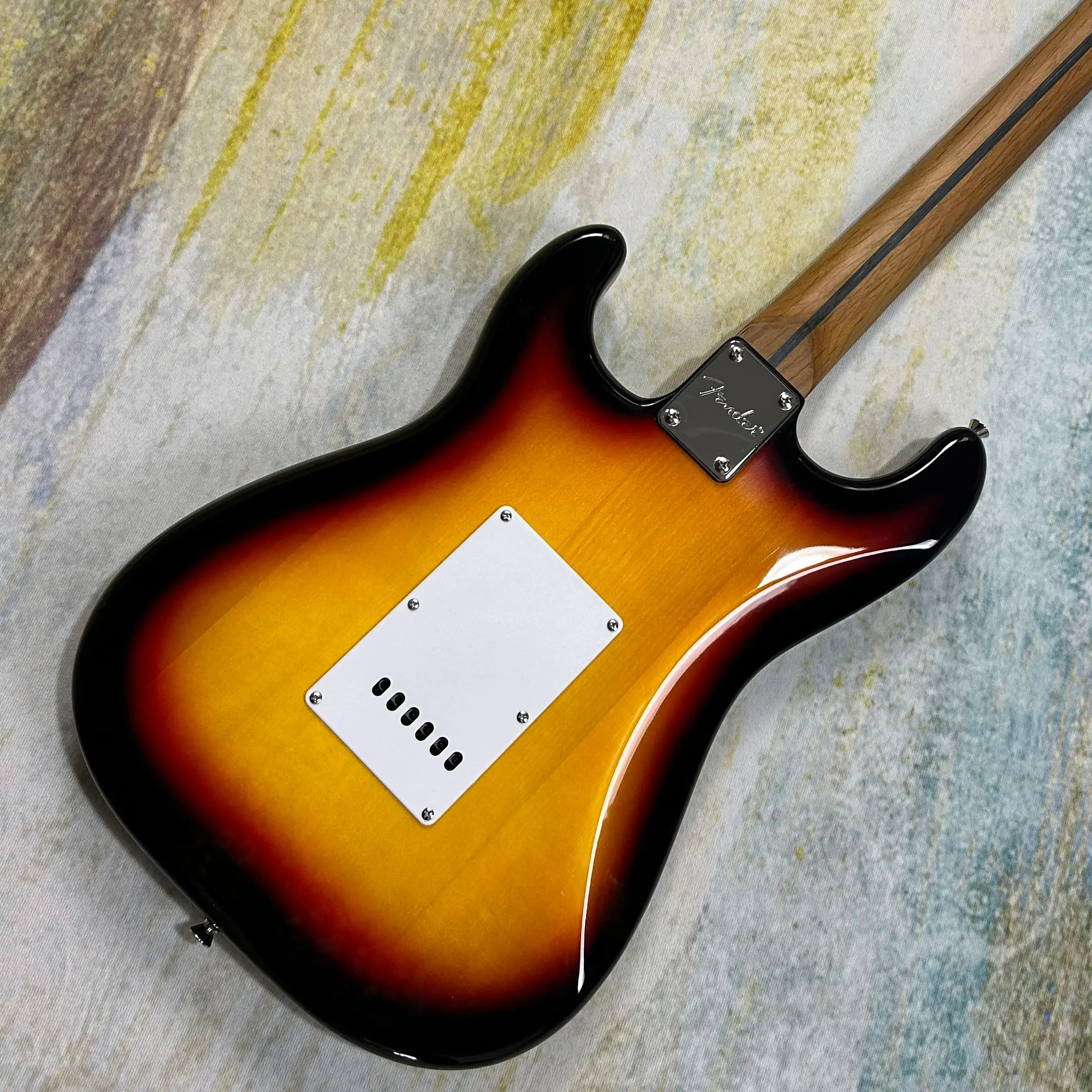 Electric Guitars Vintage Sunburst Version Mahogany Body Maple Fingerboard Carbon-roasted Maple Neck