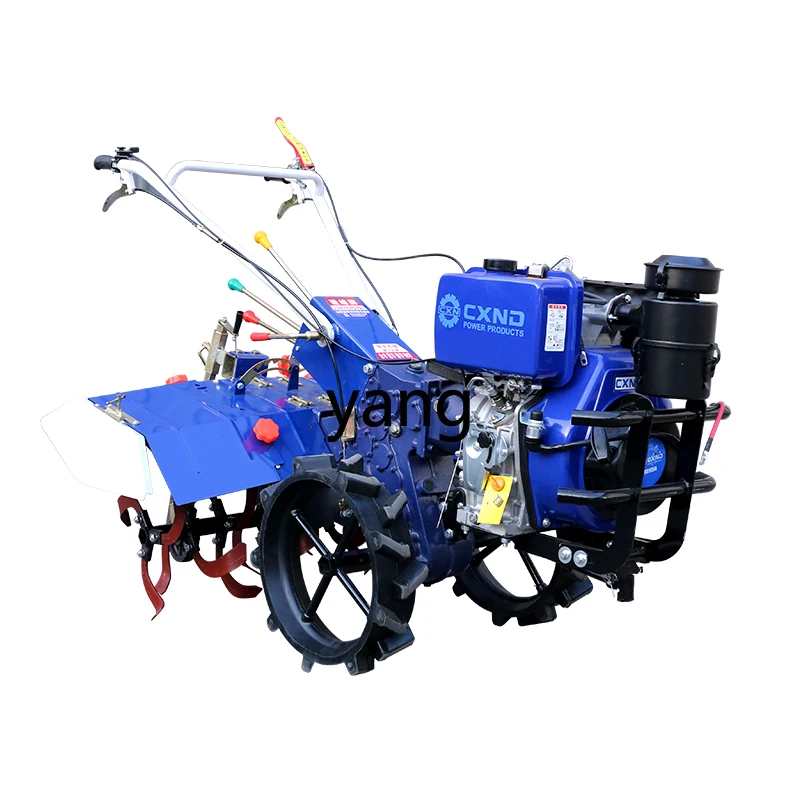 

L'm'm four-wheel drive direct connection diesel micro-tiller, trenching, soil cultivation, rotary tillage, soil loosening