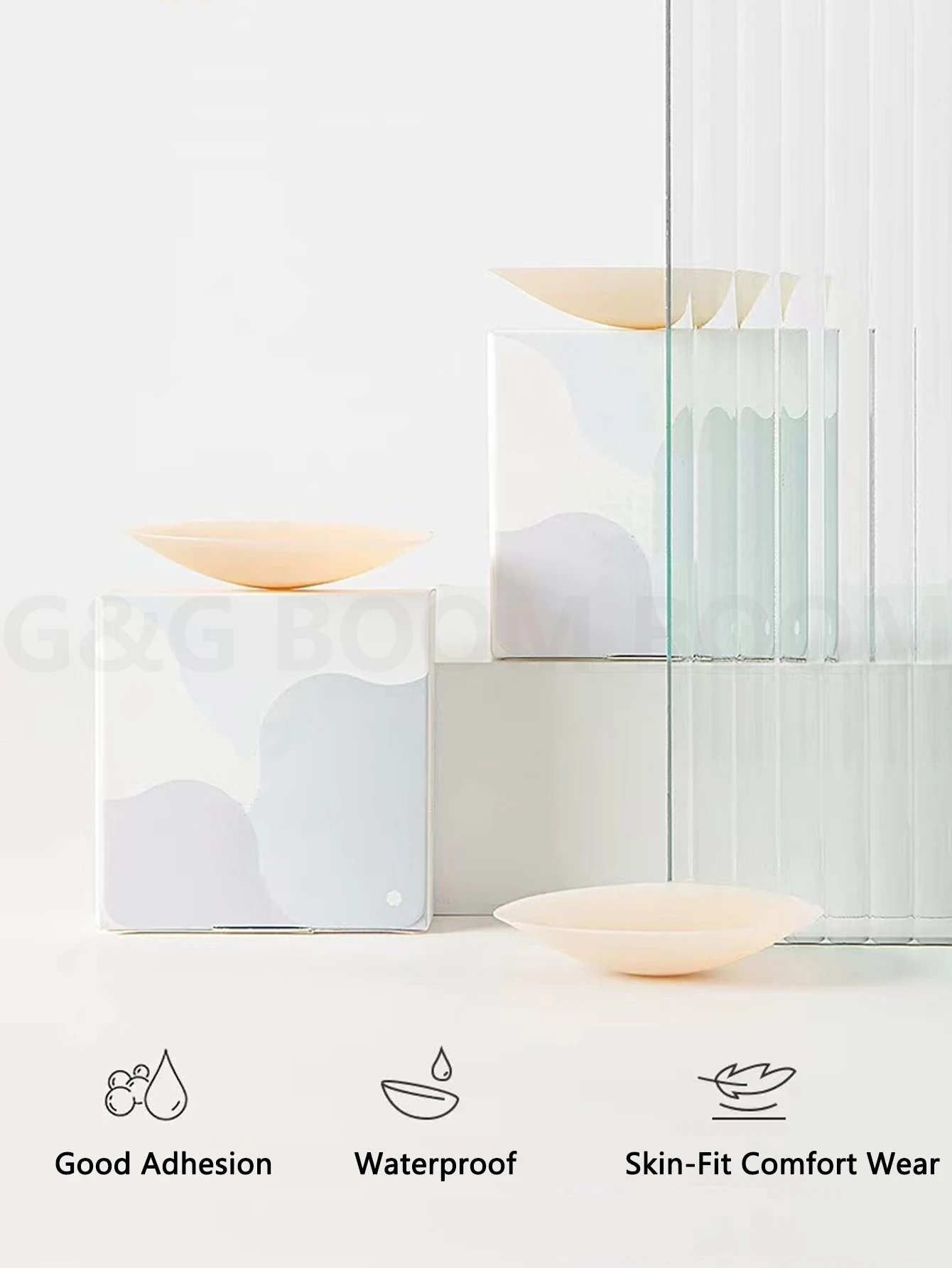 أغطية حلمات من السيليكون، وسادات صدر غير مرئية، وسادات صدر غير مرئية للنساء #5