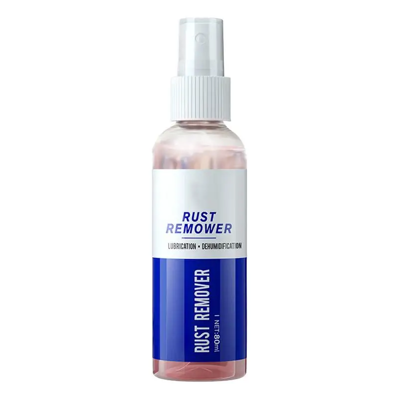 Rust Stain Remover Multi-purpose Wheel Rust Remover Remover Spray For Car Detailing 80ml Remove Iron Particles In Car Paint Auto