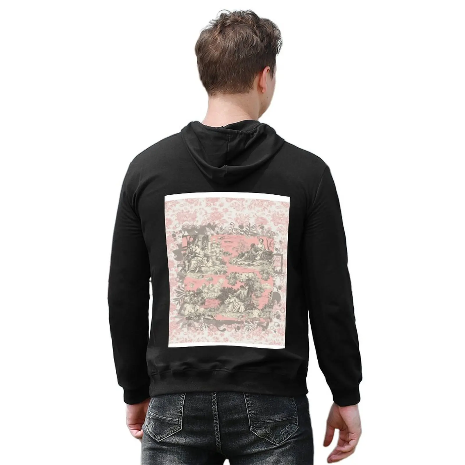 Toile de Jouy 3 هوديي الخريف منتجات جديدة الخريف سترة الرجال الرجال مصمم الملابس الجرافيك تي شيرت الرجال هوديي رجل #6