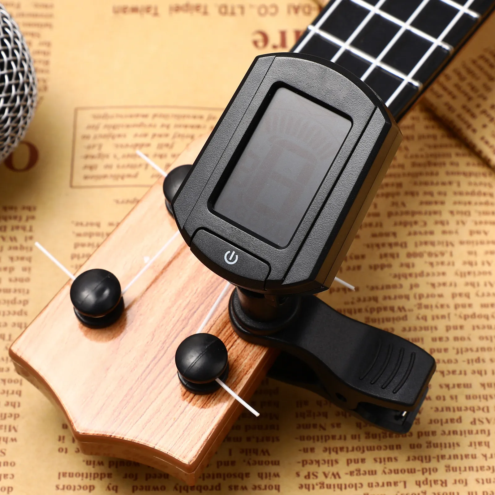 Guitar Tuner Clip - Eno Et-33 Mini Clip-on Digital Guitar