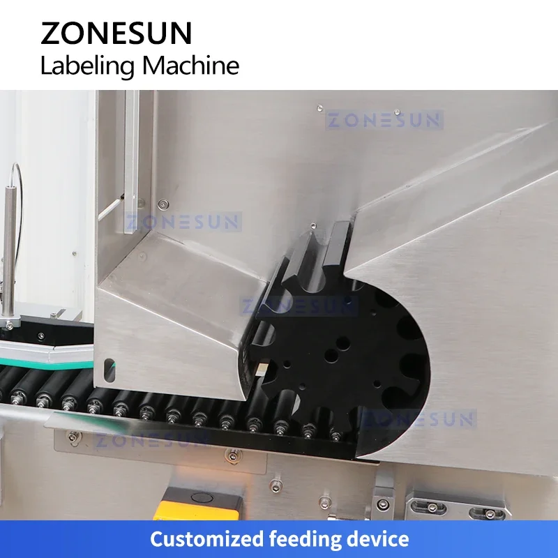 Этикетировочная машина Zonesun с защитой от несанкционированного доступа, уплотнительная этикетка для трубок, аппликатор этикеток ZS-TB823F
