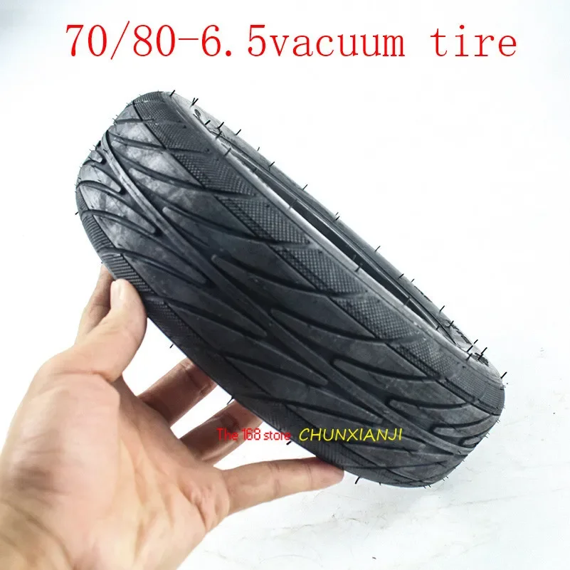 Scooter Accessories 70/80-6.5 vacuum tyre for Xiaomi fat 9  electric balance car Puls 10 inch Tubeless/  tires