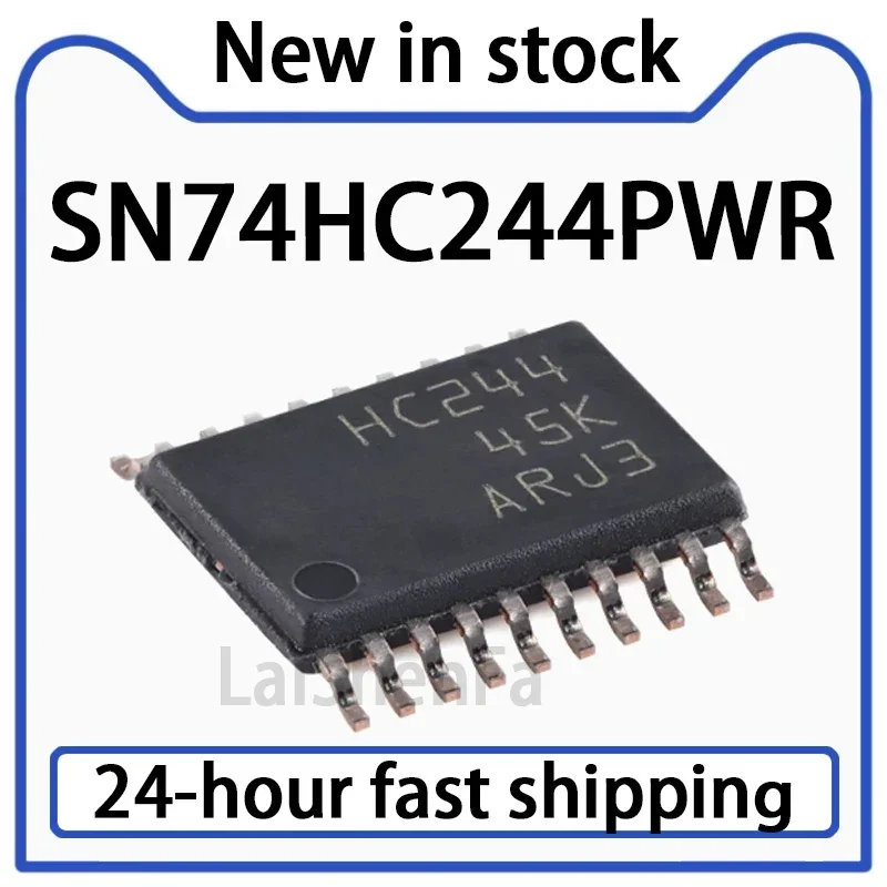 10PCS SN74HC244PWR TSSOP-20 Three State Output Eight Channel Buffer and Line Driver Stock