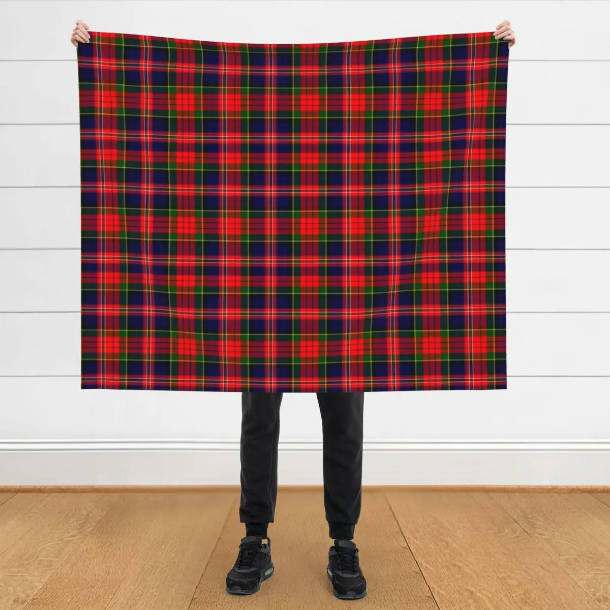 

Clan MacPherson Tartan Throw Blanket Tourist Retros Soft Beds Blankets