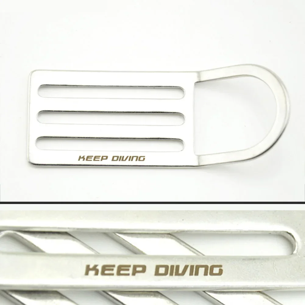 Scuba Diving 316 Stainless Steel Weight Belt Keeper Bent D Ring Weight Belt Keeper Bent D Ring Weight Belt Keeper Bent D Ring