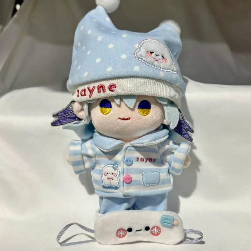 Stuffed 20cm Game Honkai: Star Rail Sunday Cute Handsome Ear Plush Body Dress Up Cotton Doll Toys for Kids Cosplay Mascot Gifts
