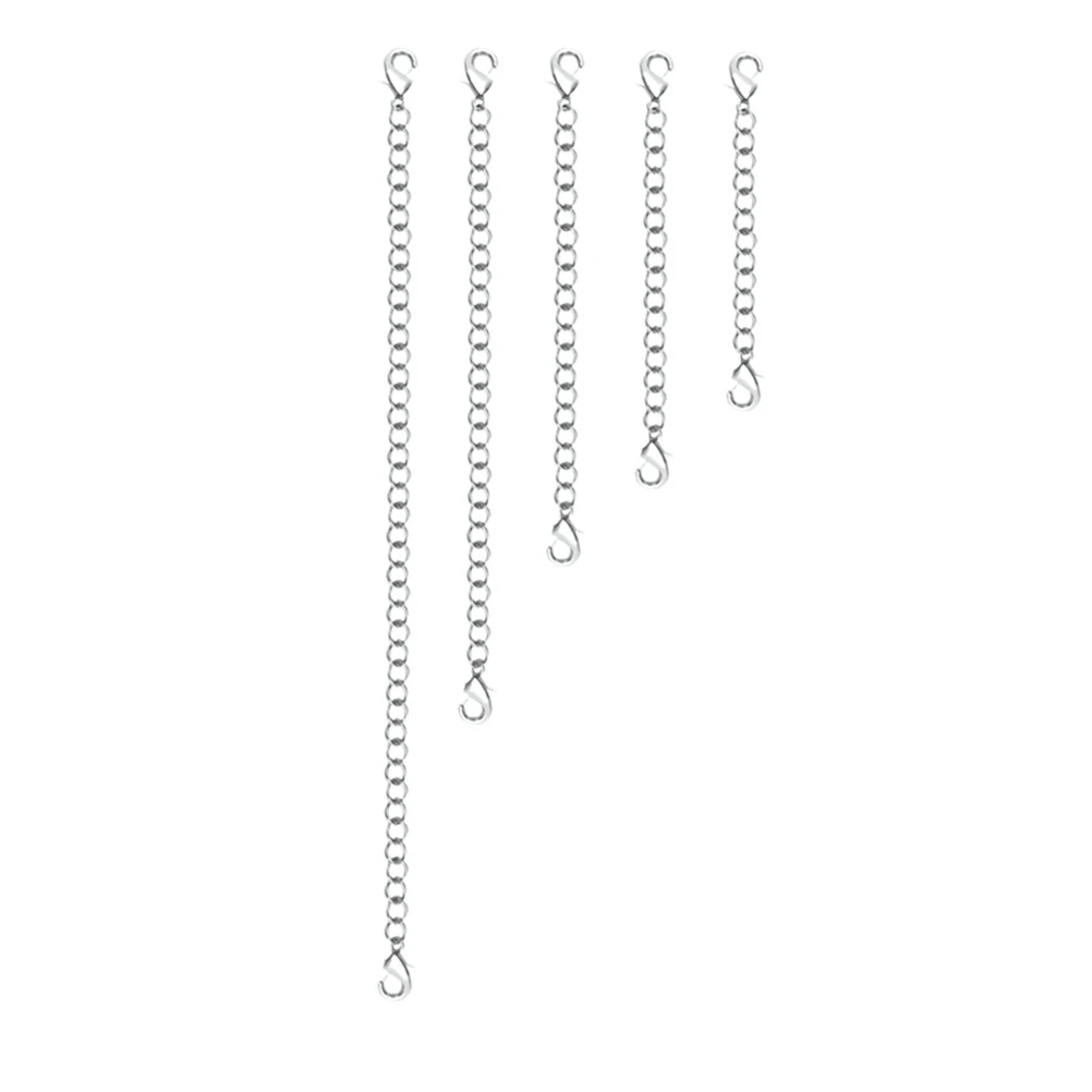 

25pcs Extender Lobster Clasp Metal Jewelry Making Necklace Bracelet Chains Bracelet Extender Durable Shiny Plated Clasps