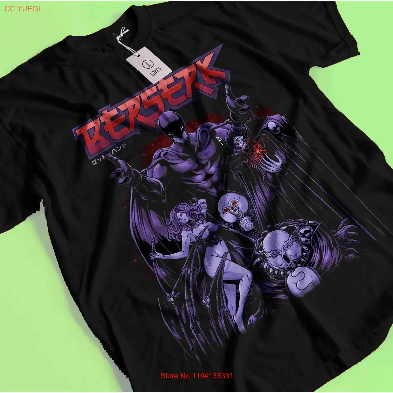 Berserk T Shirt Japanese Anime Guts Manga Casca vintage Washed graphic Comfortable Unisex Breathable Stylish Soft