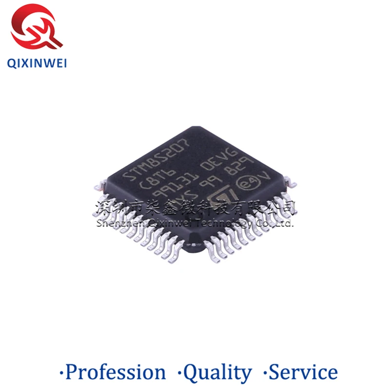 5 STKS/PARTIJ Nieuwe Originele MCU STM8S207C8T6 LQFP-48 IC Chip Microcontroller