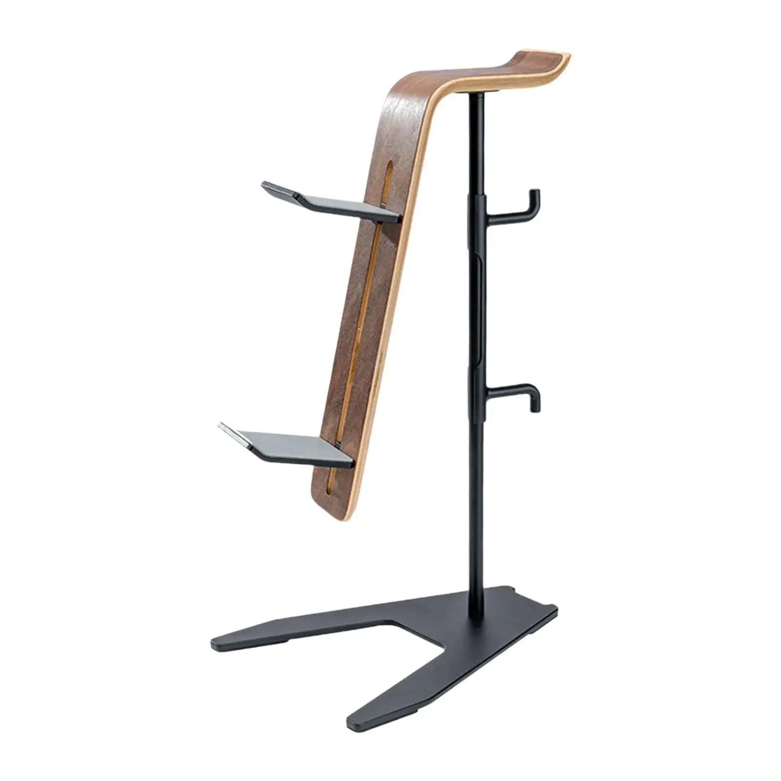 Wood Game Controller Rack Anniversary Gift 2 Tiers Gaming Accs Table Room Decor Headphone Stand Storage Organizer Headset Stand
