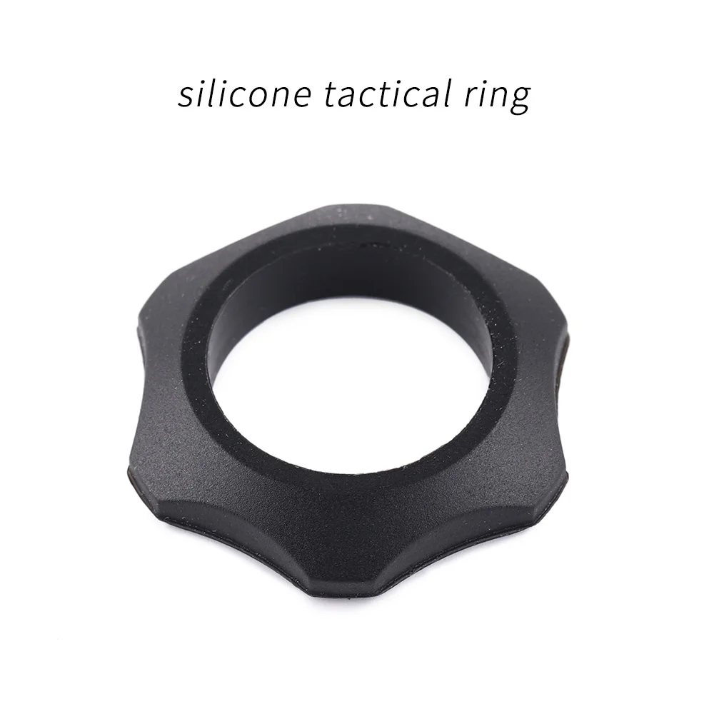 Anello tattico in Silicone Convoy per torcia Flash Light