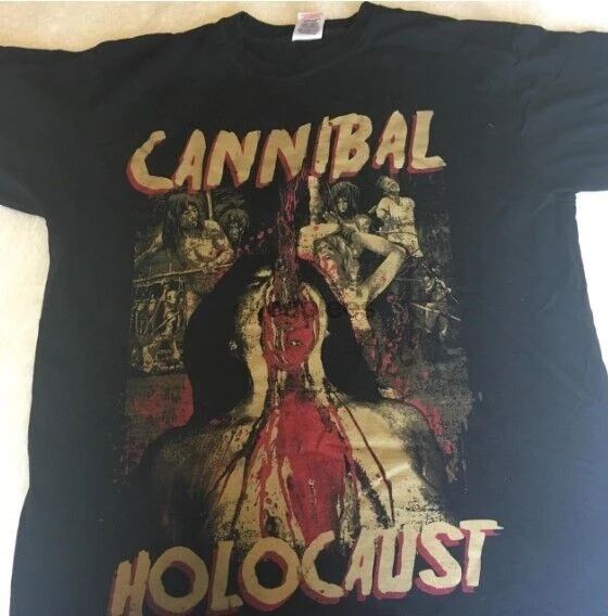 Cannibal Holocaust Horror Film T Shirt TE3898