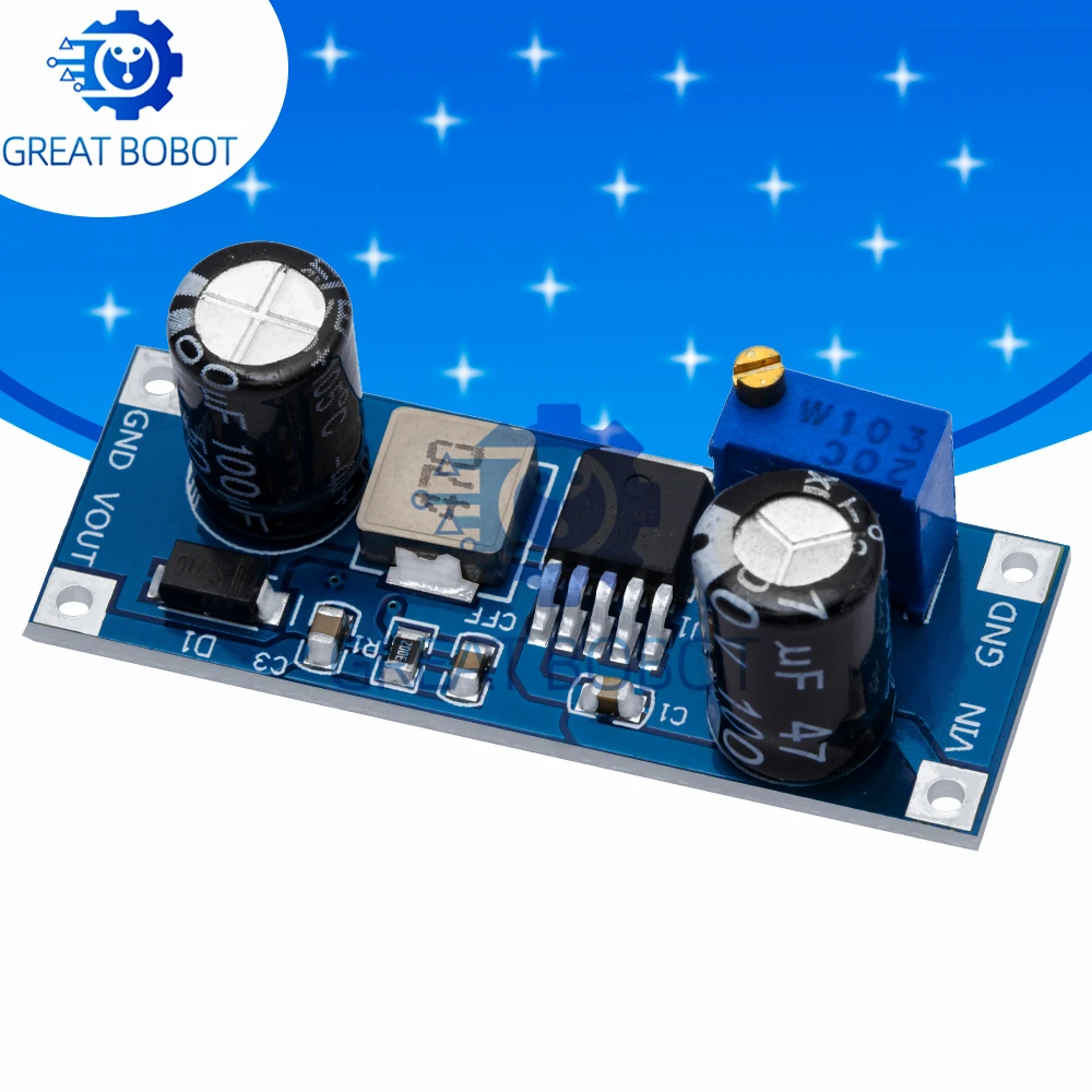XL7015 DC – DC-Abwärtsmodul: 5 V – 80 V breiter Spannungseingang, 7005 A LM2596