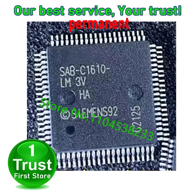 SAB-C1610-LM QFP-80 SAB-VECON-LM QFP160 C505L-4EM QFP80 1PCS/LOT
