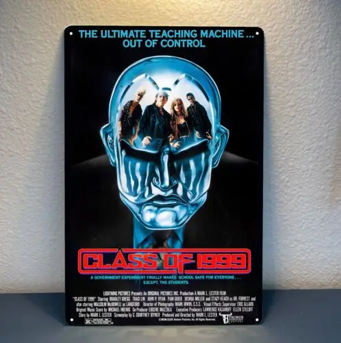 Class Of 1999 Movie Metal Poster - Collectable Tin Sign 20x30cm