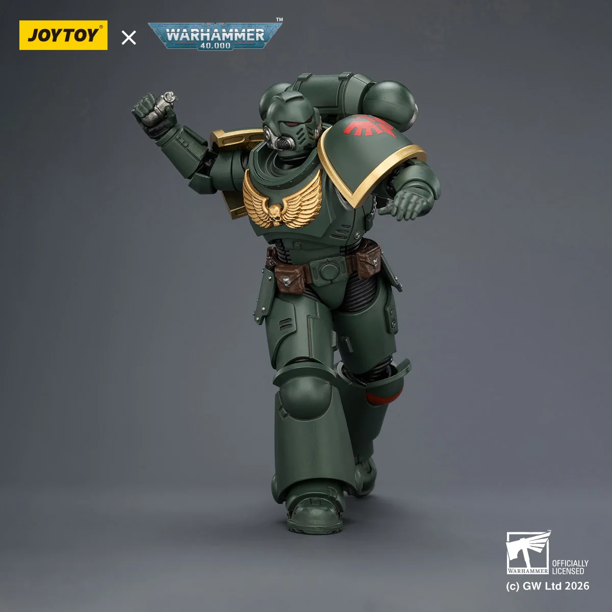 【JOYTOY】Figuras de Anime de Warhammer 40K 1/18, Dark Angels, Lion Jonson, Azrael, Lazarus, Deathwing, Terminator, Belial, Asharr, Nadael