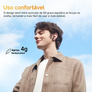 QCY HT10 Ailybuds Pro+ ANC Wireless Head Hi-Rese Audio mit LDAC Bluetooth 5.3 Kopfhörer 6 Mikrofon AI HD Anruf Multiponto 8 Hauptverkaufsladegerät QCY - №7