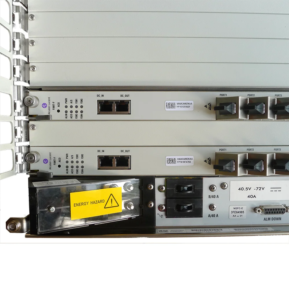 Imagem -04 - Alcatel Lucent Bell Olt 7360 Isam Fx8 com Fant-f Placa de Controle Power Board Equipamentos Nokia Novo