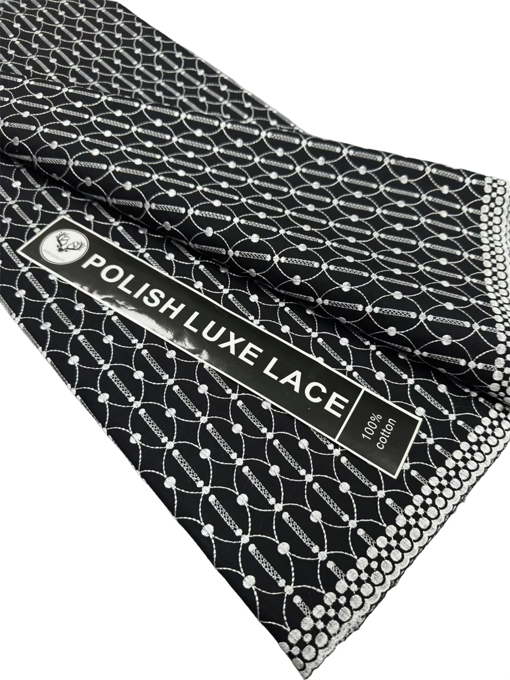 

White Hollow Out African Satin Drill 100% Cotton Lace Fabric 2024 High Quality Swiss Voile Lace Fabric For Men Women Wedding Sew